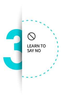 Step 3 for dealing with teacher burnout is to learning to say no.