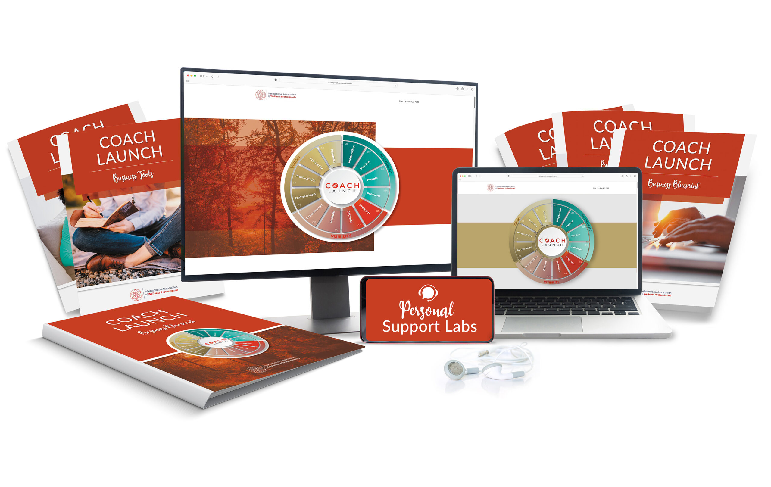 Brochure Flyer Template Blank mockup leaflet isolated. DL format