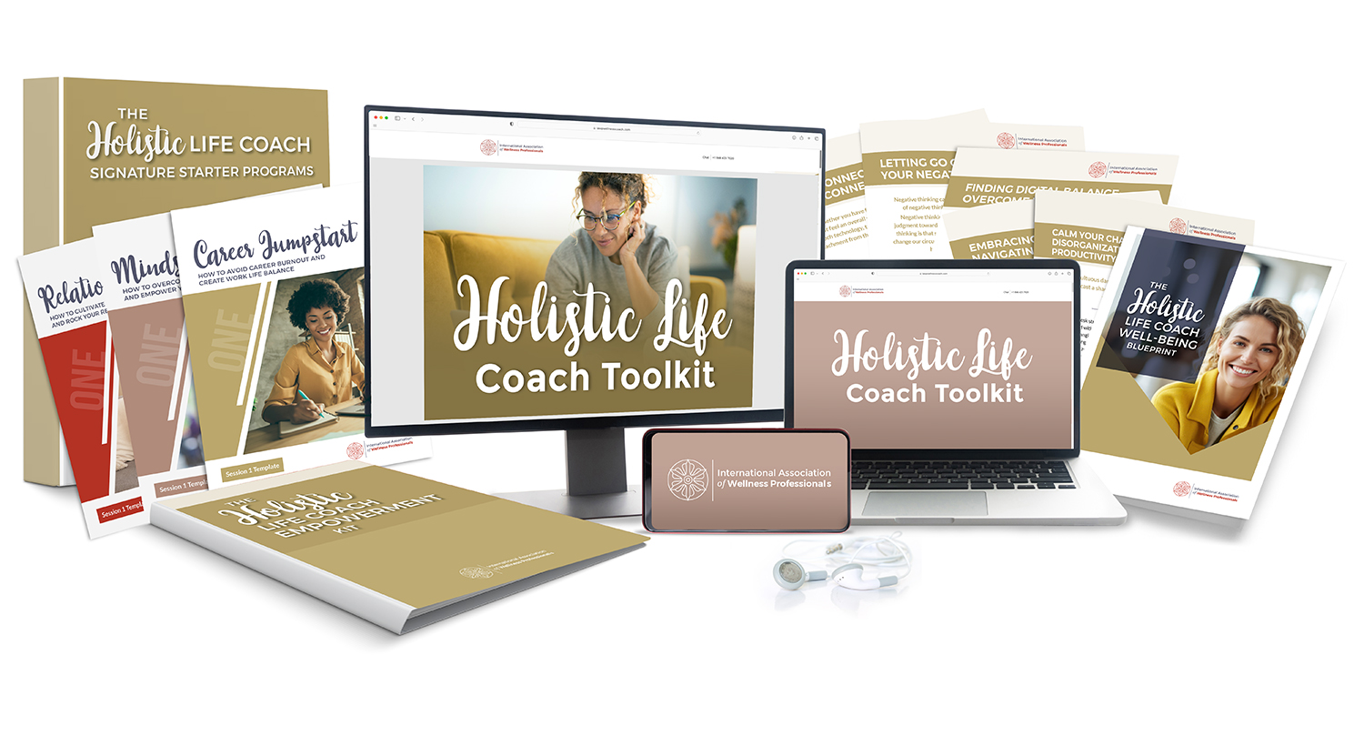 Holistic Life Coach Toolkit Bundled Image